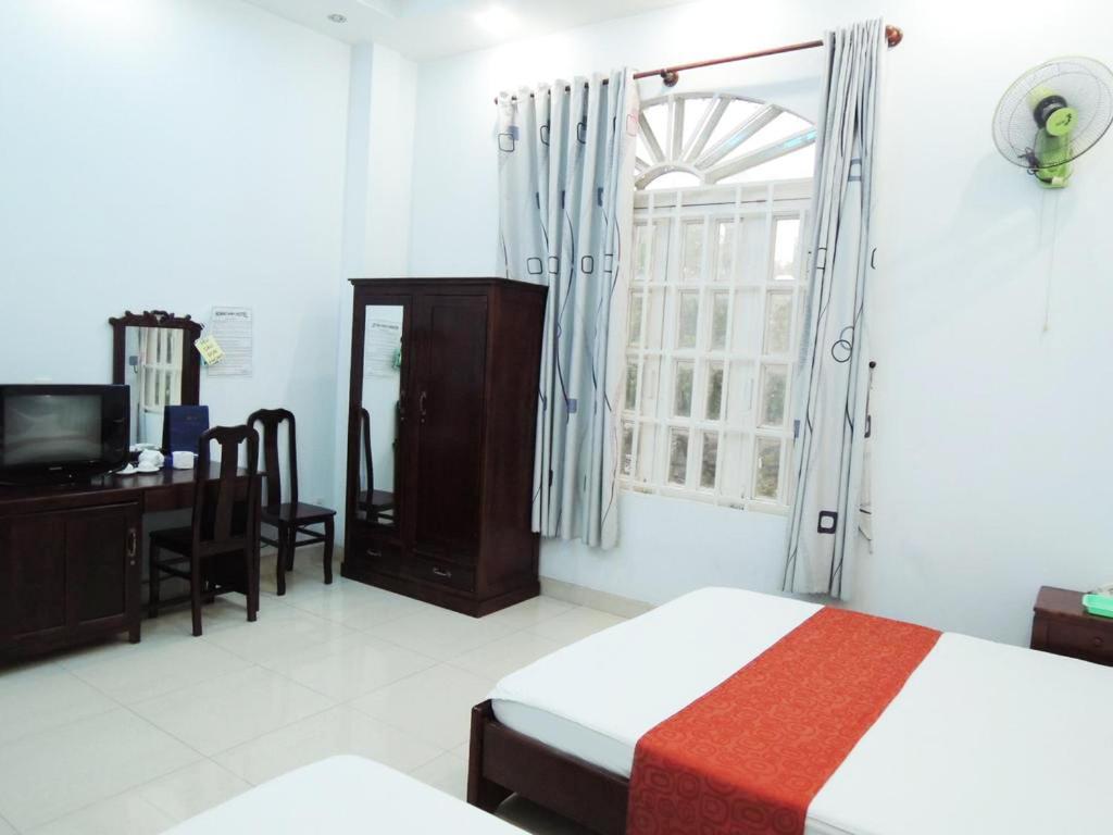 Hoang Anh Hotel Quan Ba Exteriör bild